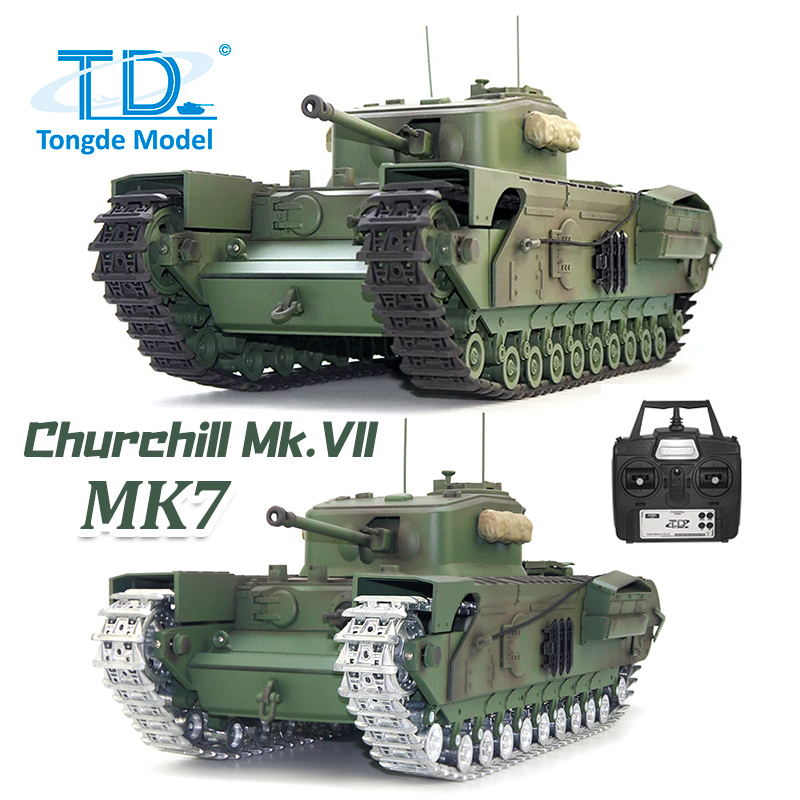 Home Automation Tutorial - TongDe รถถัง RC 1/16 churchill mk.vii