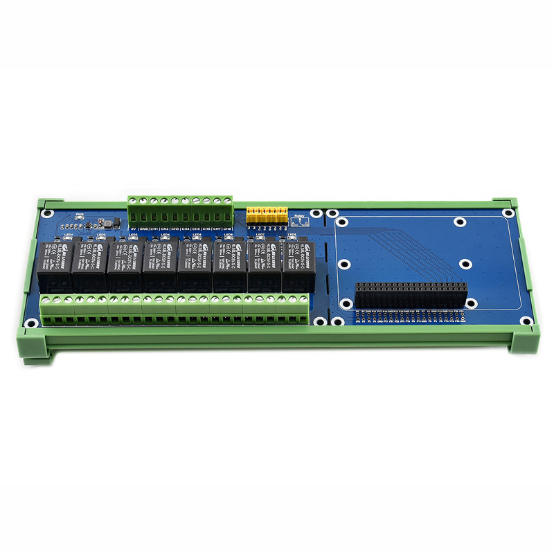 บอร์ดขยายรีเลย์สำหรับ Raspberr - Relay 8 Channel Board บทวิจารณ์และราคา