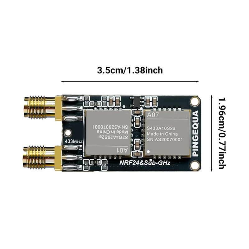 B27B NRF24+ CC1101 บอร์ดรับสัญ - 433Mhz Receiver Module บทวิจารณ์และราคา