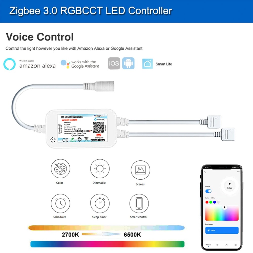 ไฟ LED แถบ Tuya Zigbee DC24V F - Zigbee Coordinator Stick บทวิจารณ์และราคา